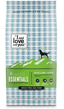 I and Love and You Naked Essentials Grain Free Lamb & Bison Dry Dog Food