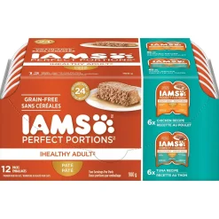 Iams Perfect Portions Original Poultry Multipack Canned Cat Food - 2.6 oz - Case of 24
