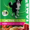 Iams ProActive Ground Dinner with Beef and Rice Canned Dog Food - 13 oz - Case of 12