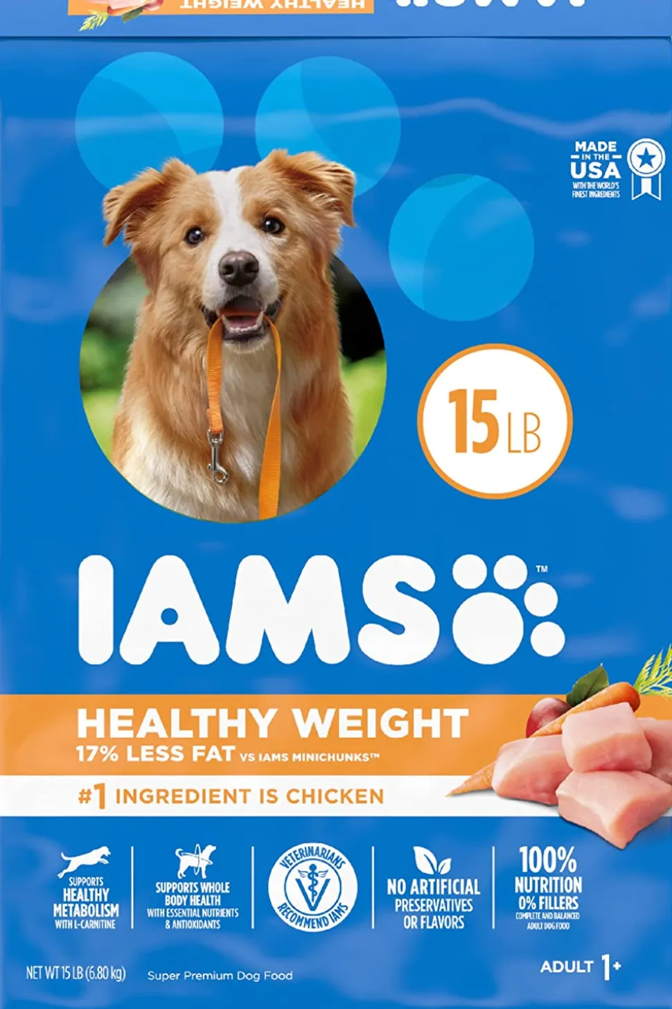 Iams ProActive Health Adult Healthy Weight Control Dry Dog Food - 15 lb Bag