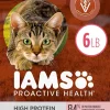 Iams ProActive Health High Protein Chicken & Salmon Dry Cat Food - 6 lb Bag