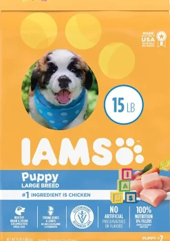 Iams ProActive Health Large Breed Puppy Premium Dry Dog Food - 15 lb Bag
