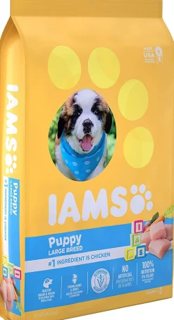 Iams ProActive Health Large Breed Puppy Premium Dry Dog Food - 30.6 lb Bag