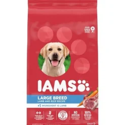Iams ProActive Health Large Breed Lamb & Rice Adult Dry Dog Food - 15 lb Bag