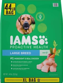 Iams ProAvtive Health Large Breed Adult Premium Dry Dog Food - 44 lb Bag