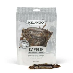 Icelandic+ Chewy Jerky Bars Capelin, Skyr & Seaweed Cat and Dog Jerky Treats - 2.5 Oz
