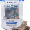 Icelandic+ 3pc/5" Cod Skin Chew Stick Natural Dehydrated Cat and Dog Treats - 5 Inch - 3.8 oz - 3 Count