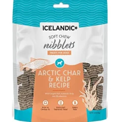 Icelandic+ Soft Chew Arctic Char & Kelp Soft and Chewy Dog Treats - 2.25 Oz