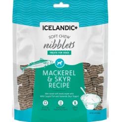 Icelandic+ Soft Chew Mackerel & Skyr Soft and Chewy Dog Treats - 2.25 Oz
