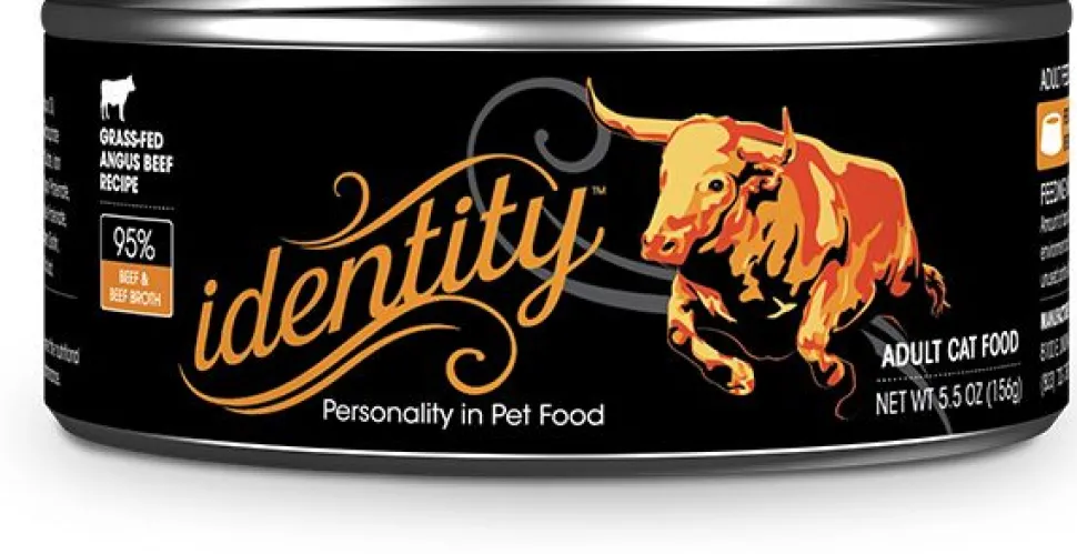 Identity 95% Grass-Fed Angus Beef Canned Cat Food - 5.5 Oz - Case of 24