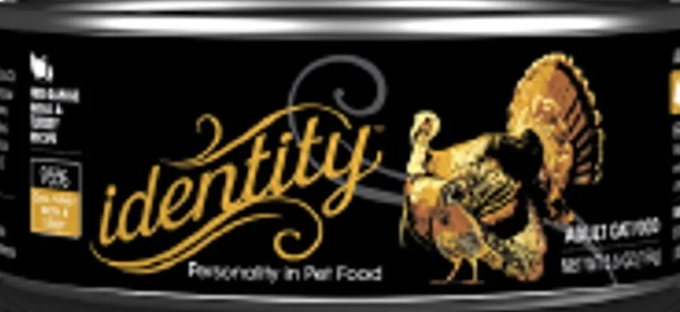 Identity 95% Grass-Fed Quail and Turkey Canned Dog Food - 5.5 Oz - Case of 24