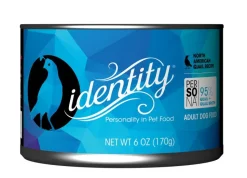 Identity Persona Free-Range North American Quail Canned Dog Food - 6 Oz - Case of 24