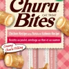 Inaba Churu Bites Cat Treats - Tuna and Salmon - .35 Oz - 3 Pack - Case of 6