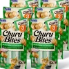 Inaba Churu Bites Cat Treats - Tuna - .35 Oz - 3 Pack - 6 Pack