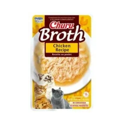 Inaba Churu Chicken Broth Wet Cat Food Trays - 1.4 Oz - Case of 6