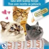 Inaba Churu Puree Cat Treats - Tuna and Scallop - .5 Oz - 4 Pack - Case of 6
