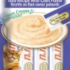 Inaba Churu Tuna and Clams Lickable and Squeezable Puree Cat Treat Pouches - 2 Oz (4 Pack) - Case of 6