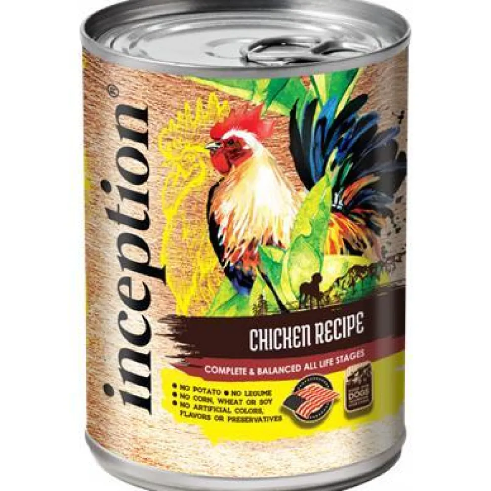 Inception Dog Food Chicken Recipe Canned Dog Food - 12/13 oz Cans - Case of 12