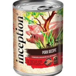 Inception Dog Food Pork Recipe Canned Dog Food - 12/13 oz Cans - Case of 12