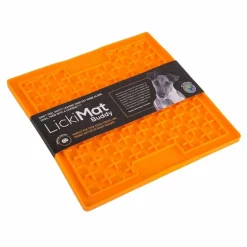 Innovative Pet Lickimat Classic Buddy Slow Feeding Mat for Cats and Dogs - Green