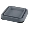 Innovative Pet Lickimat Outdoor Keeper Anti-Skid Slow Feeding Mat Holder - Gray