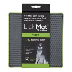 Innovative Pet Lickimat Tuff Soother Slow Feeding Mat for Dogs - Green