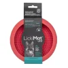 Innovative Pet Lickimat UFO Suction Grip Slow Feeding Rubber Cat and Dog Bowl - Pink