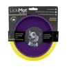 Innovative Pet Lickimat Wobble Slow Feeding Rubber Cat and Dog Bowl - Purple