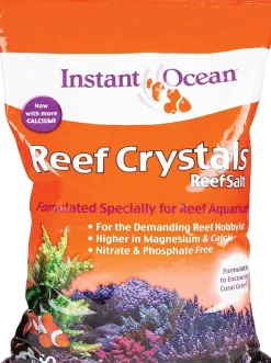 Instant Ocean Reef Crystals Reef Salt Box Aquarium Marine Salt - 50 Gal