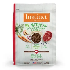 Instinct Be Natural Beef & Barley Recipe Dry Dog Food
