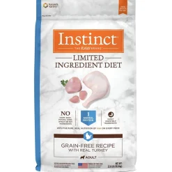 Instinct Limited Ingredient Diet Adult Grain Free Recipe with Real Turkey Natural Dry Dog Food