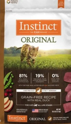 Instinct Original Grain Free Recipe with Real Duck Natural Dry Cat Food