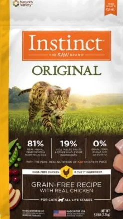 Instinct Original Grain Free Recipe with Real Chicken Natural Dry Cat Food