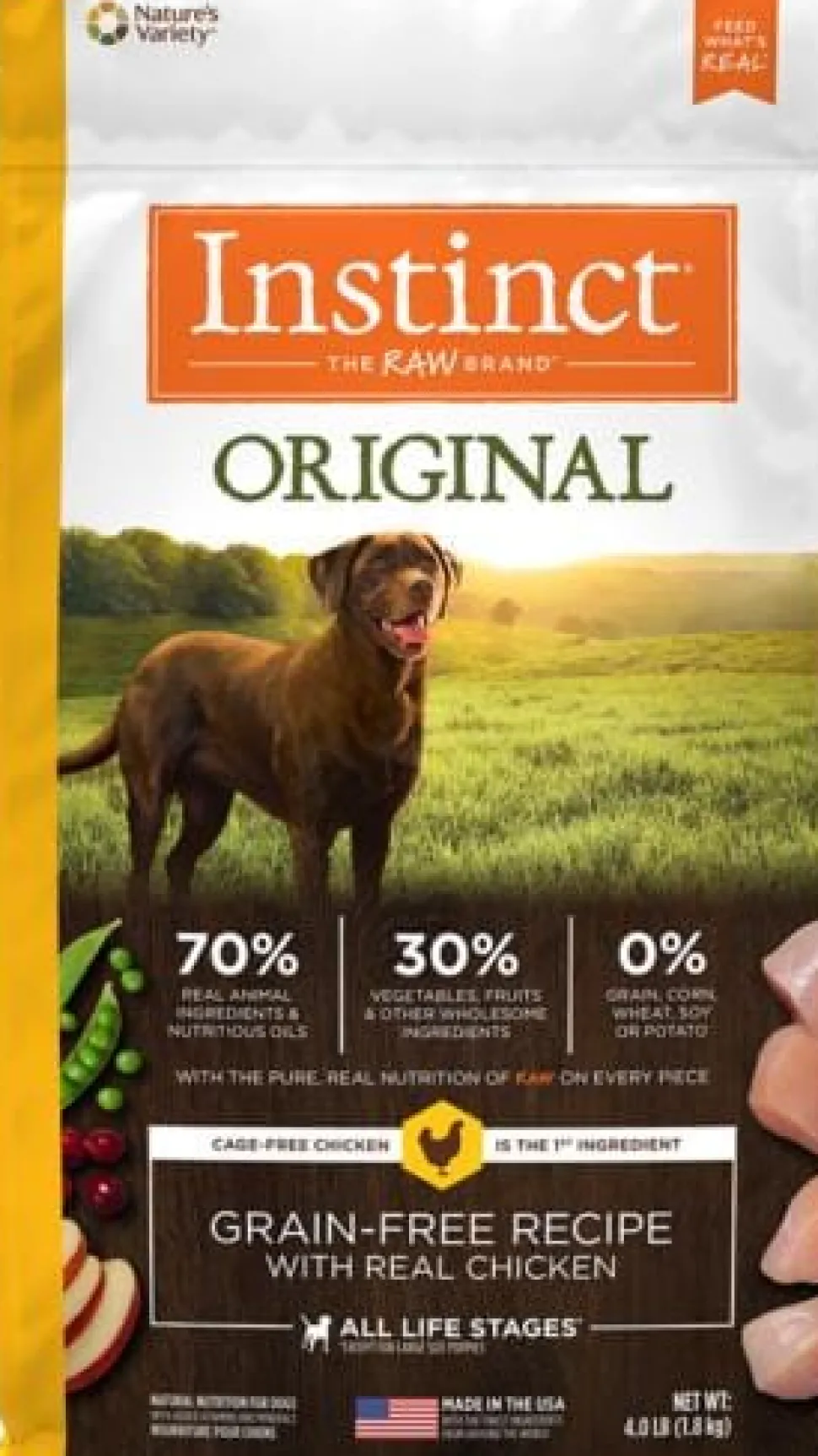 Instinct Original Grain Free Recipe with Real Chicken Natural Dry Dog Food