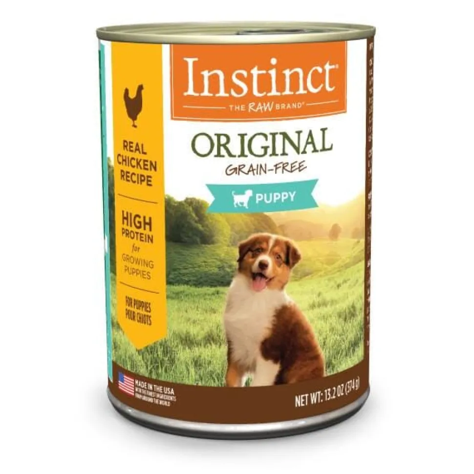 Instinct Original Grain-Free Chicken Puppy Canned Dog Food - 13.2 Oz - Case of 6