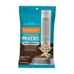 Instinct Raw Boost Mixers Grain-Free Multi-Vitamin Freeze-Dried Dog Food Toppers - .75 Oz