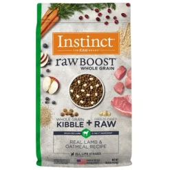 Instinct Raw Boost Whole Grain Lamb and Oatmeal Dry Dog Food- 20 Lbs