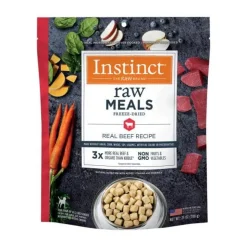 Instinct Raw Meals Grain-Free Beef Freeze-Dried Dog Food - 25 Oz