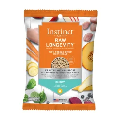Instint Longevity 100% Chicken Freeze-Dried Puppy Dog Food - 1.5 Oz