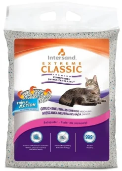 Intersand Classic Premium Clumping Odor Lock Cat Litter - Baby Powder #13