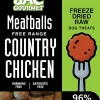 JAC Pet Nutrition Chicken Meatballs Freeze-Dried Dog Treats - 3.5 oz