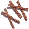 Jack & Pup Displays 12" Braided Bully Sticks Dog Bully Sticks - 20 ct