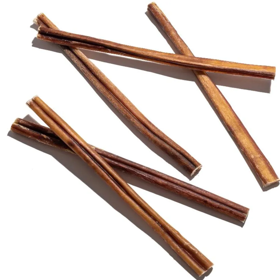 Jack & Pup Displays 12" Bully Sticks Dog Bully Sticks - 25 ct