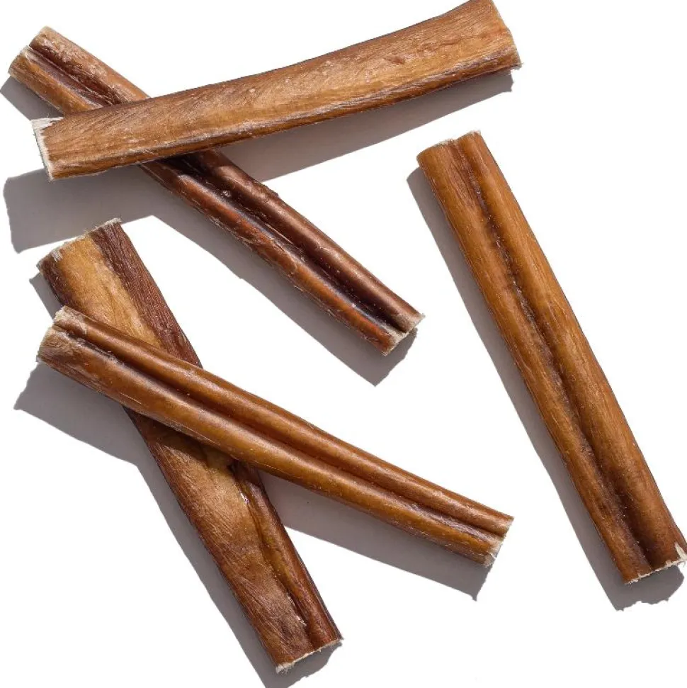 Jack & Pup Displays 6" Jumbo Bully Sticks Dog Bully Sticks - 40 ct