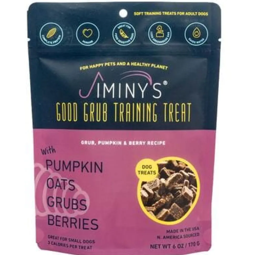 Jiminy's Cricket with Pumpkin Berry and Oats Soft and Chewy Dog Treats - 6 Oz