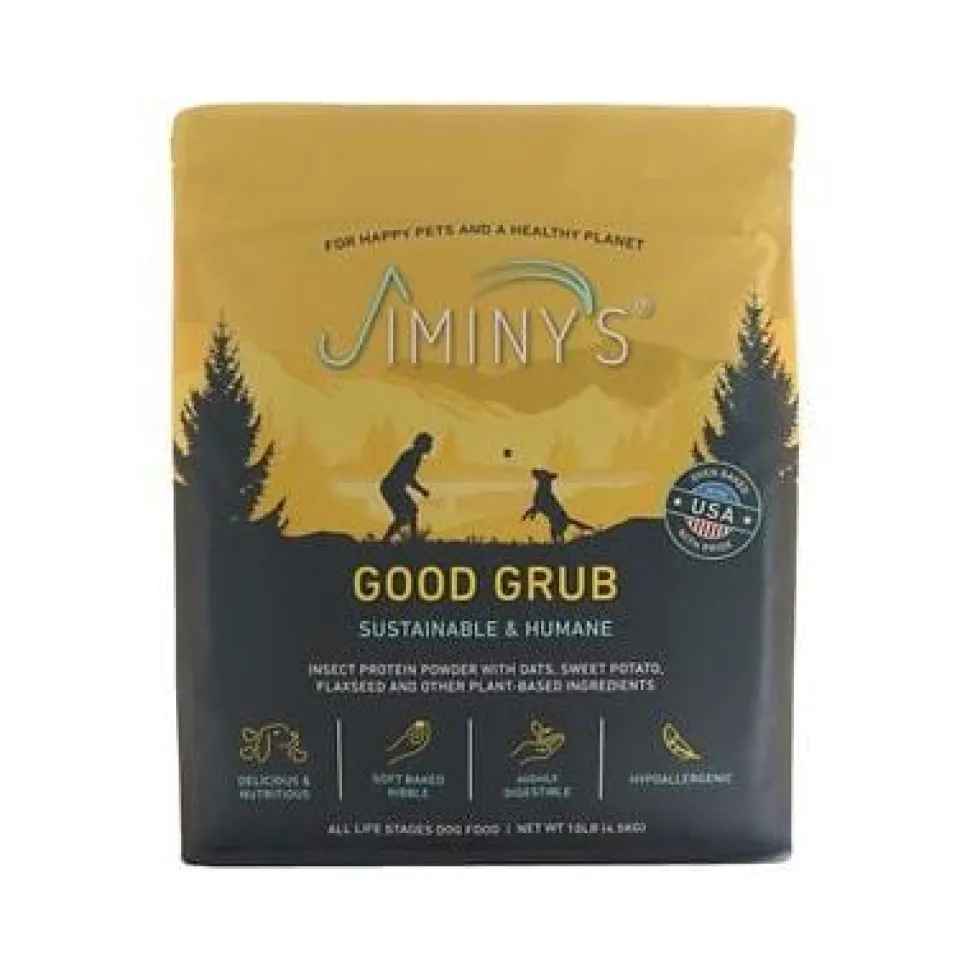 Jiminy's Good Grub with Oats and Sweet Potato Dry Dog Food - 10 Lbs