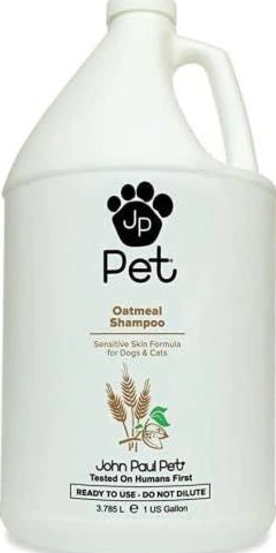 John Paul Oatmeal Cat and Dog Shampoo - 1 Gallon - 128 oz