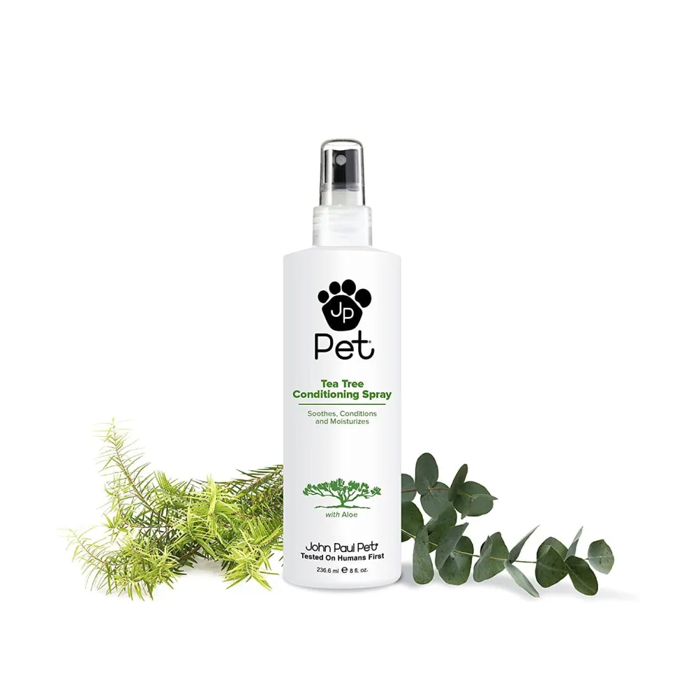 John Paul Tea Tree Conditioning Spray Cat and Dog Shampoo - 8 oz