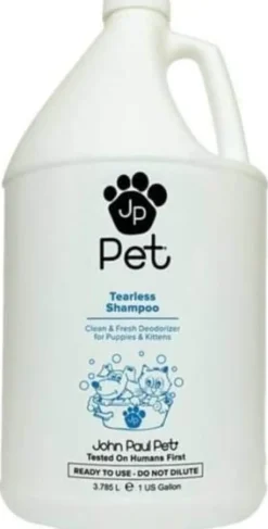 John Paul Tearless Puppy and Kitten Shampoo 1 Gallon - 128 oz