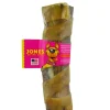 Jones Natural Chews Medium Beef Rib Rolls in Pork Skins Natural Dog Chews - 7-8 Inch - 15 Count